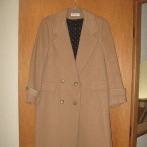 Forecaster of Boston Beige Wool Trench Coat